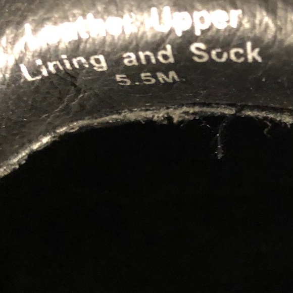 Wishbone black patent leather shoes 5.5M - Picture 16 of 16